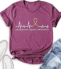 childhood cancer awarness shirt