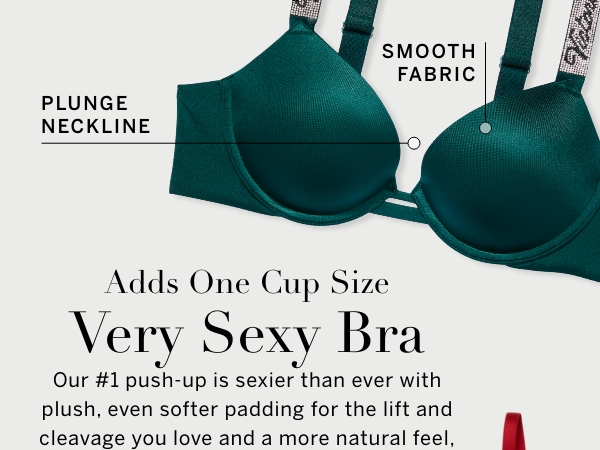 Victoria''s Secret Very Sexy Push Up Bra, Adds 1-Cup