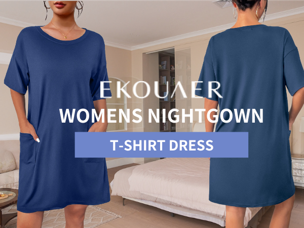 soft nightgown for women tshirt dress women