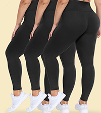 Plus size leggings