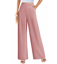 Casual Wide Leg Pants Business Work Office Trousers Women''s Slacks High Waist Pants Long Suit Pants