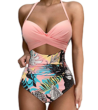 Cutout Push Up Swimsuit