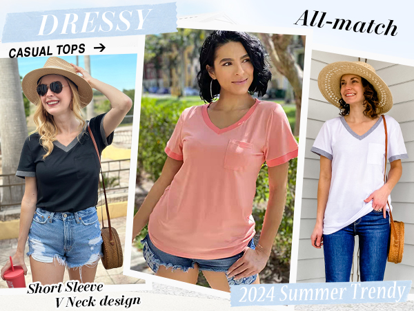 Short Sleeve Shirts for Women