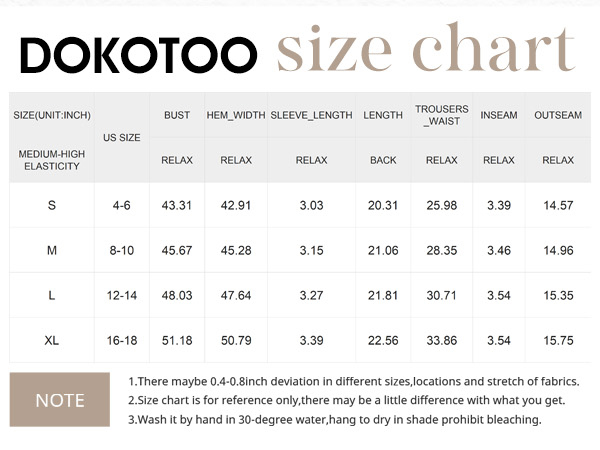 Dokotoo Women''s 2 Piece Outfits Sweatsuit