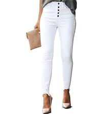 Women White Jeans