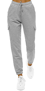 Grey sweatpants