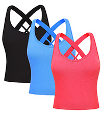 criss cross tank tops