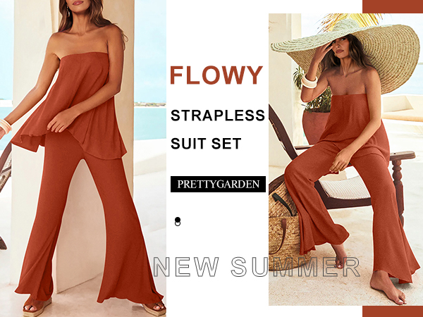 summer sets women 2 piece outfits sleeveless two piece sets for women summer casual jumpsuits