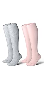 Cotton womens compression socks