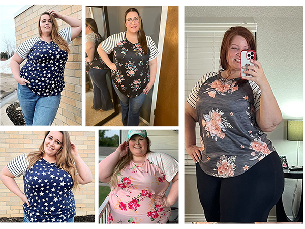 plus size tops