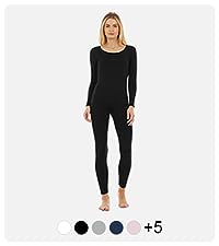 women scoop neck thermal set