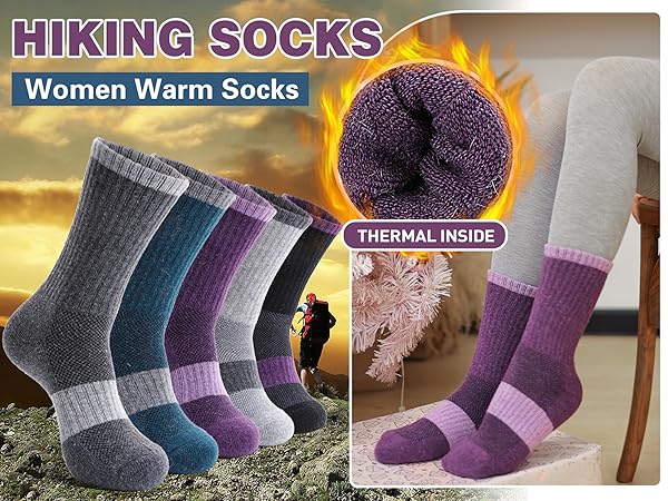 Women Hiking Socks