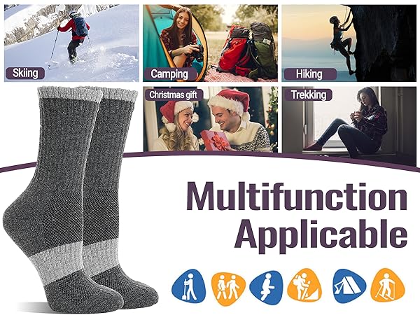 Women Hiking Socks