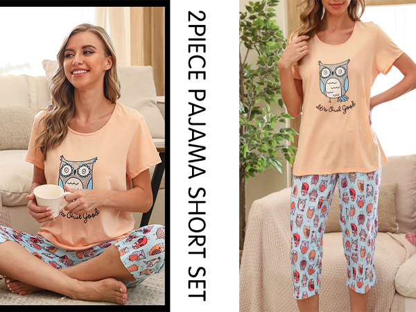 plus size pajamas set