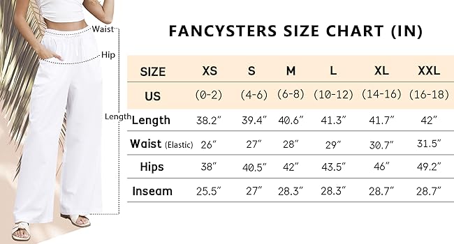  A sizechart