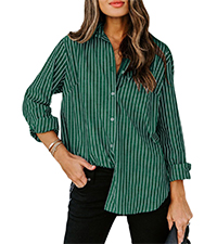 green striped shirt women