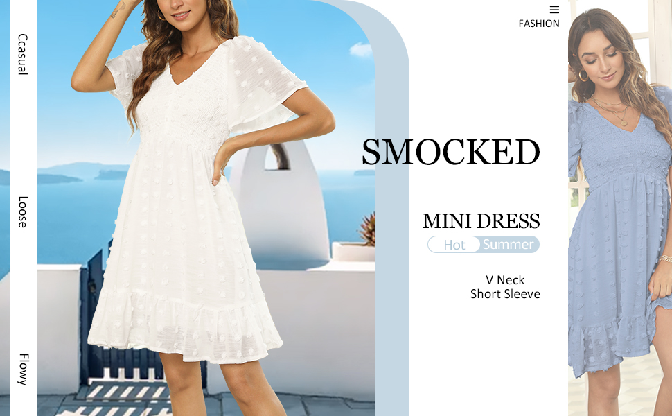 summer dress for women mini dress for women swiss dot dress 