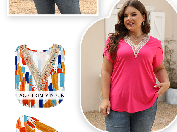 Plus Size Women Tops