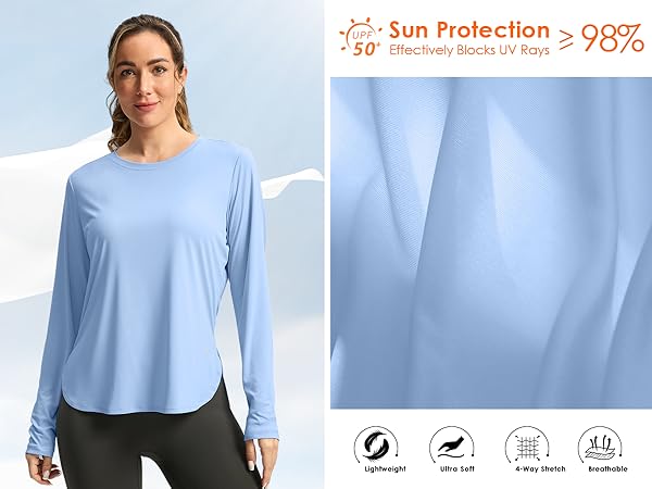 uv protection shirts for women