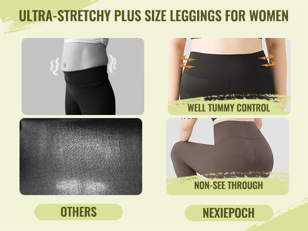 plus size leggings