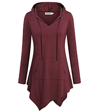 tunic hoodies