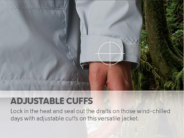 Jacket with Adjustable cuffs