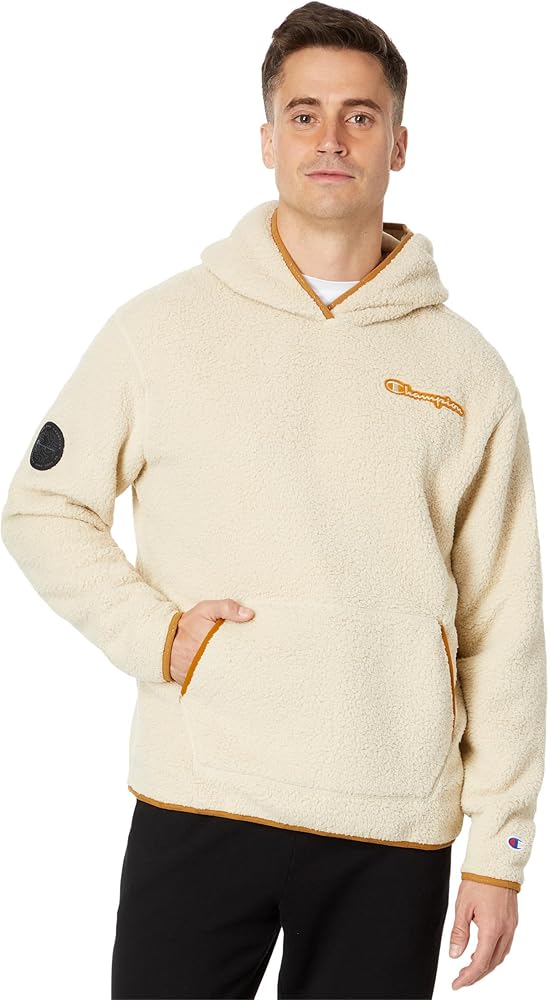 Champion Mens Cozy Shearling Hoodie