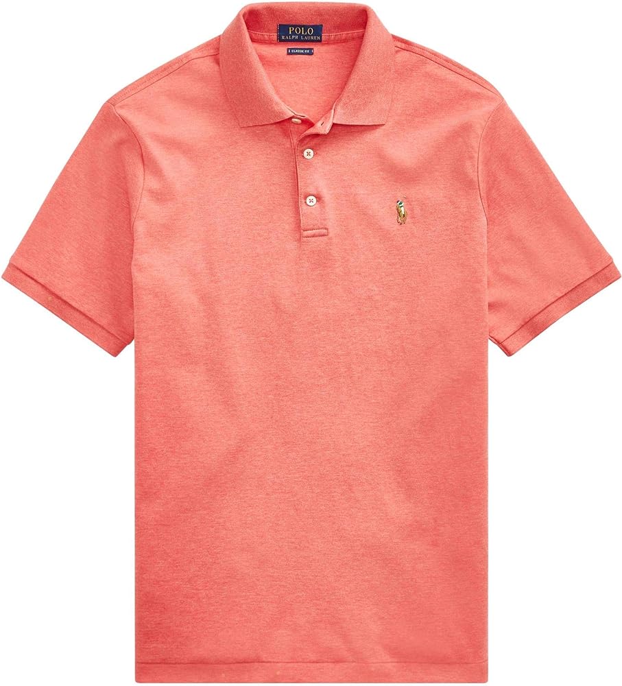 Polo Ralph Lauren Mens Short Sleeve Knit Pima Polo