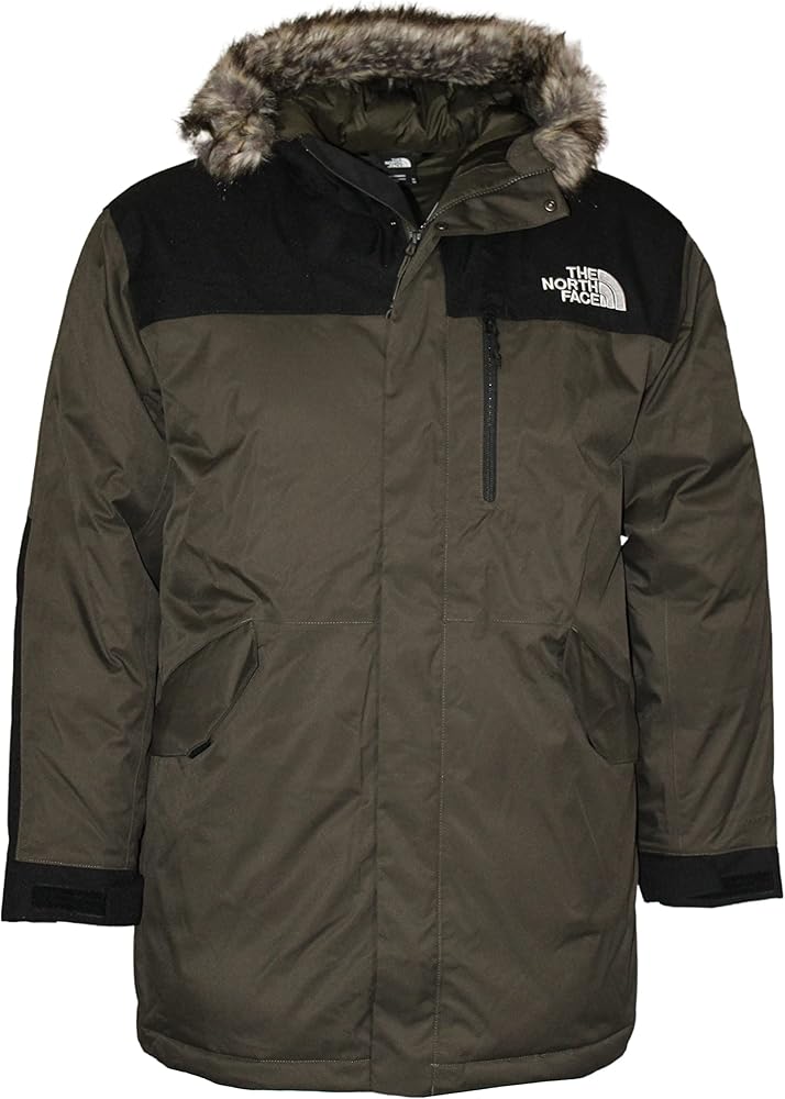 THE NORTH FACE BEDFORD MEN'S DOWN JACKET WINTER PARKA (Taupe Green 1D, XX-Large)