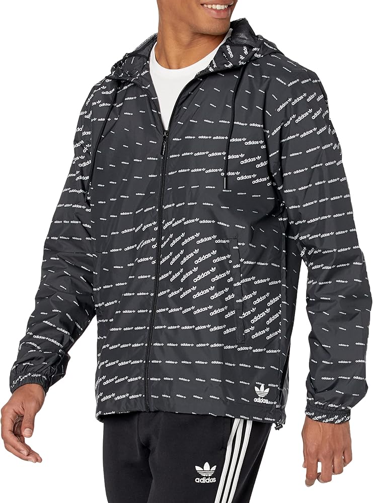 adidas Originals Men's Graphics Monogram Pack Windbreaker