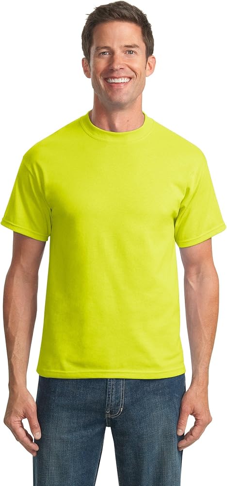 Port & Company Mens 50/50 Cotton/Poly T-Shirt PC55 -ty Green 6XL