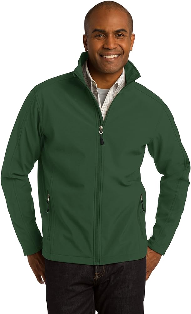 Port Authority Core Soft Shell Jacket - J317 (Forest Green, XL)