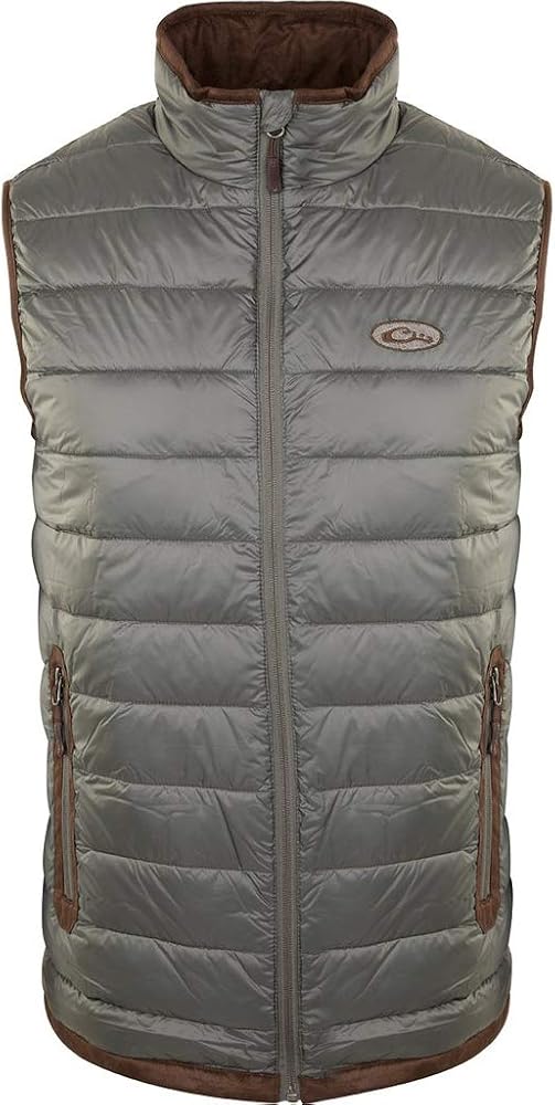 Drake Waterfowl Men's Synthetic Double Down Insulated Zipped Hunting Vest