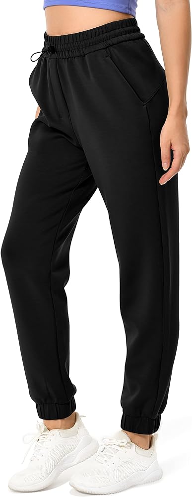 Colorfulkoala Women's High Waisted Ultra Soft Modal Joggers Running Sweatpants Casual Lounge Pants with Pockets