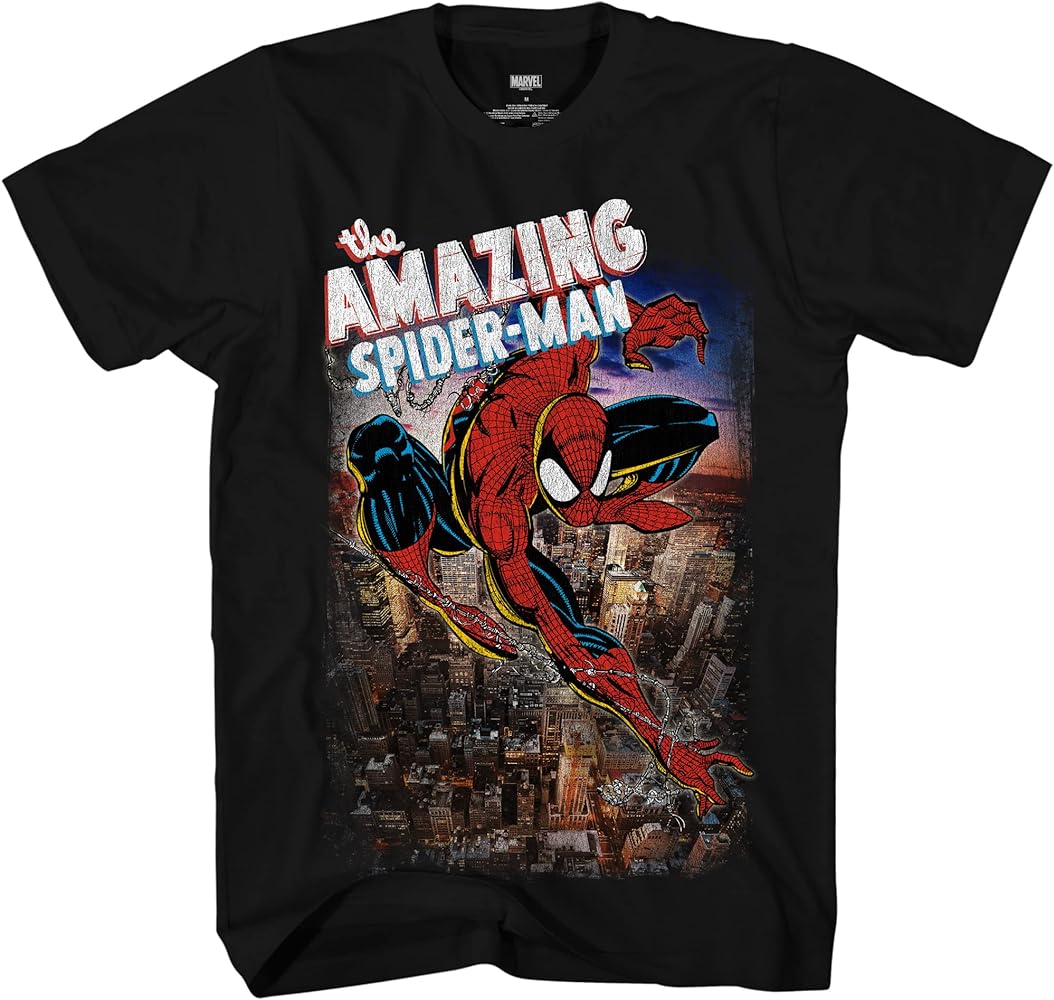 Marvel Amazing Spider-Man City Scene T-Shirt