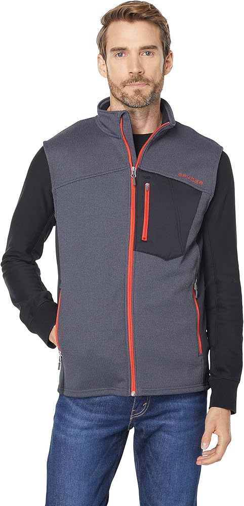 Spyder Mens Bandit Vest Fleece Vest