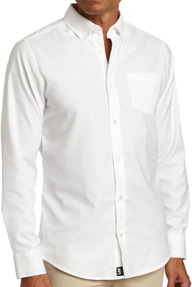 Lee Uniforms Men's Long Sleeve Oxford Shirt