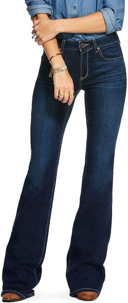 ARIAT Women's Ultra Stretch Perfect Rise Katie Flare Jean