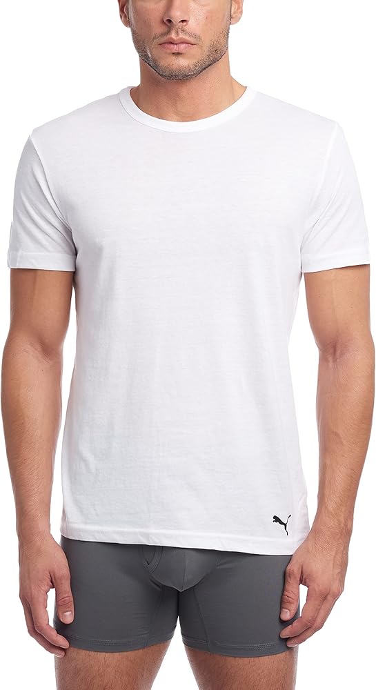 Puma Men's 3 Pack Crew Neck T-Shirts