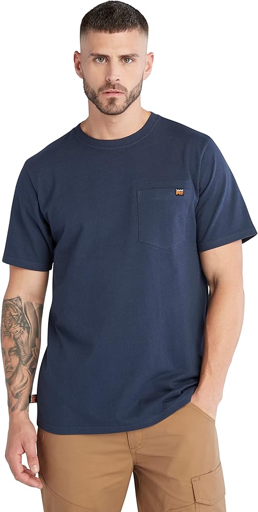 Timberland Unisex-Adult Core Pocket Short-Sleeve T-Shirt