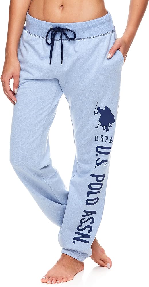 U.S. Polo Assn. Essentials Womens Fashion Sweatpants with Pockets