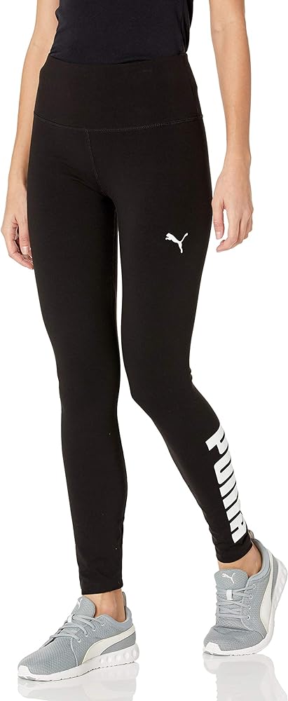 PUMA Women's Athletic Logo Tights Leggings (Available in Plus Sizes)