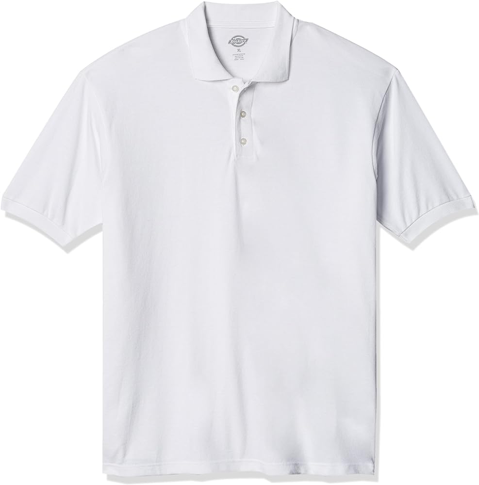 Dickies Men's Big Short-Sleeve Pique Polo Shirt