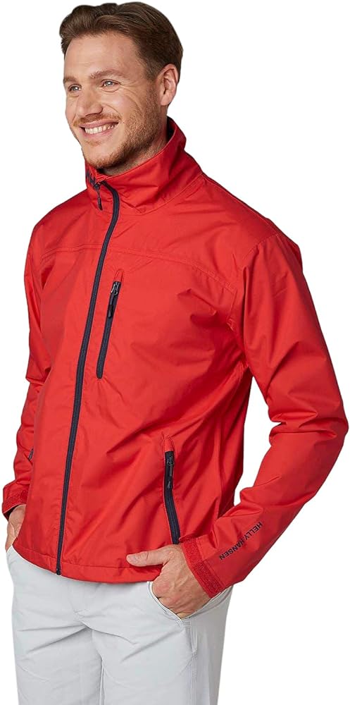 Helly-Hansen Men's Crew Waterproof Windproof Breathable Rain Coat Jacket