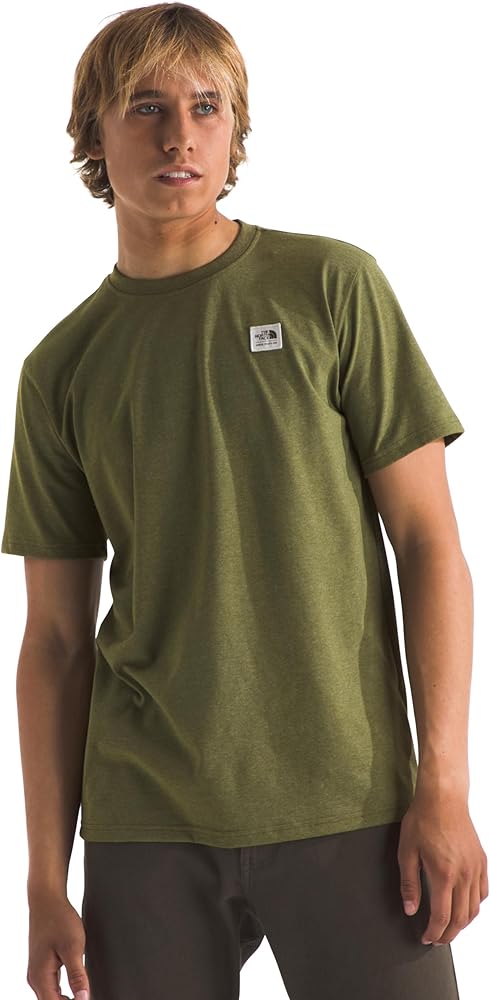 THE NORTH FACE Men's S/S Heritage Patch Heathered Tee