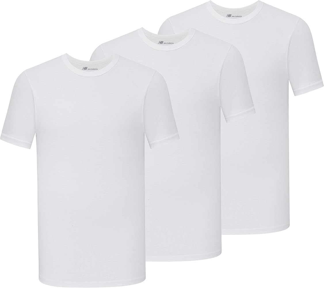 New Balance Men's Cotton Performance Crew Neck Tee