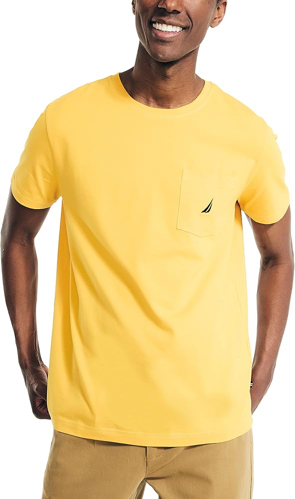 Nautica Men's Performance Pocket T-Shirt