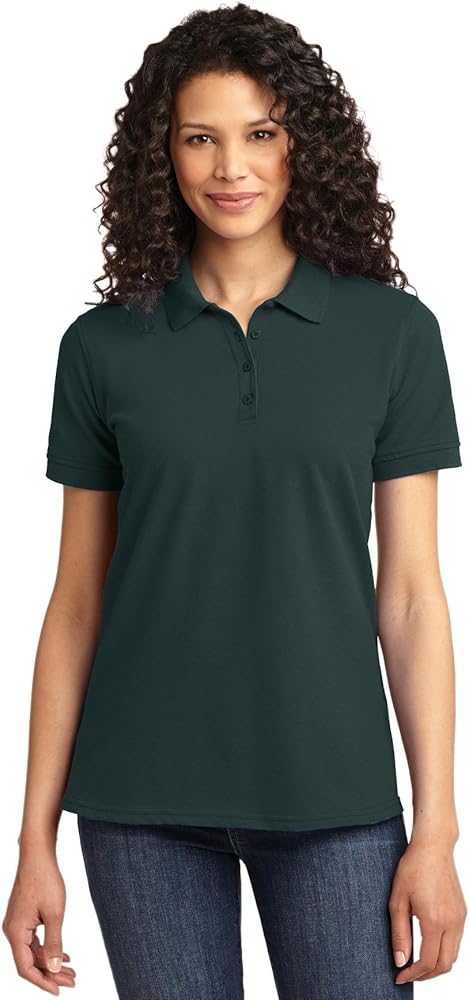 Port & Company Ladies Core Blend Pique Polo. LKP155