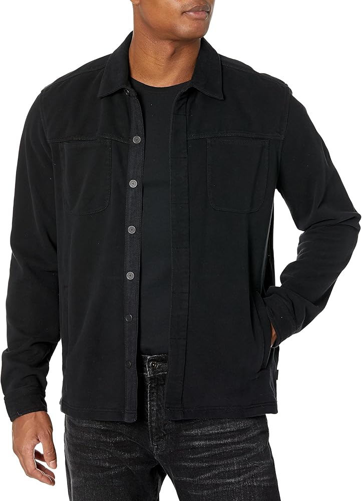 John Varvatos Men's Bushwick Shirt Jacket