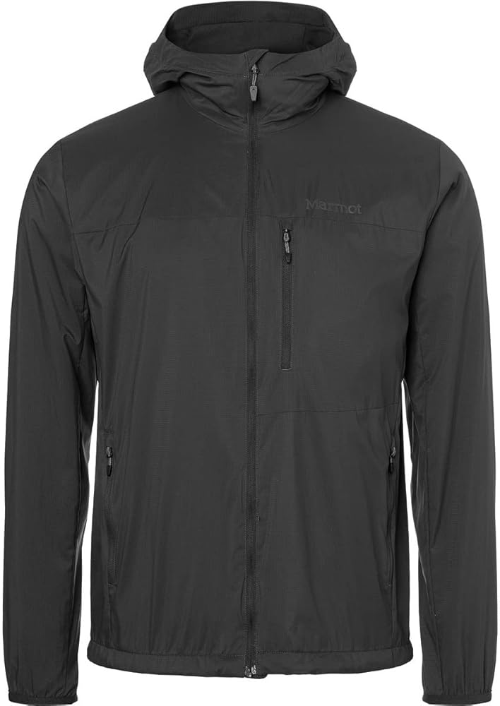 MARMOT Men's Ether Driclime Hoody - Breathable, Comfortable, Packable Windbreaker Jacket with Hood